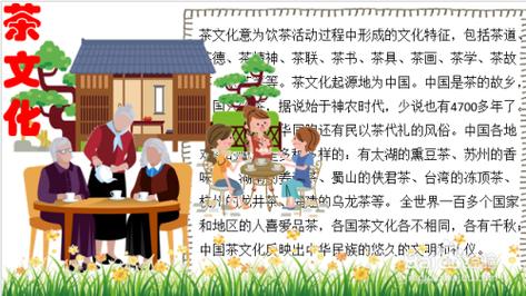茶文化手抄报高清图片 茶文化手抄报高清图片