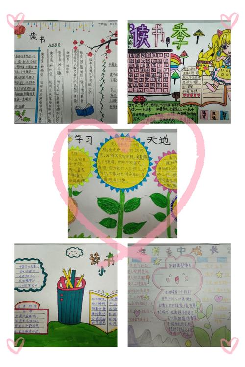 四年级的我们心灵手巧 将厚厚的书变成了丰富多彩的手抄报 四年级的我们心灵手巧 将厚厚的书变成了丰富多彩的手抄报