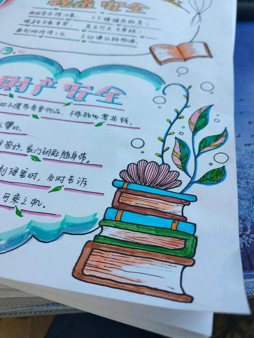 北城三中 平安校园 手抄报创作材料