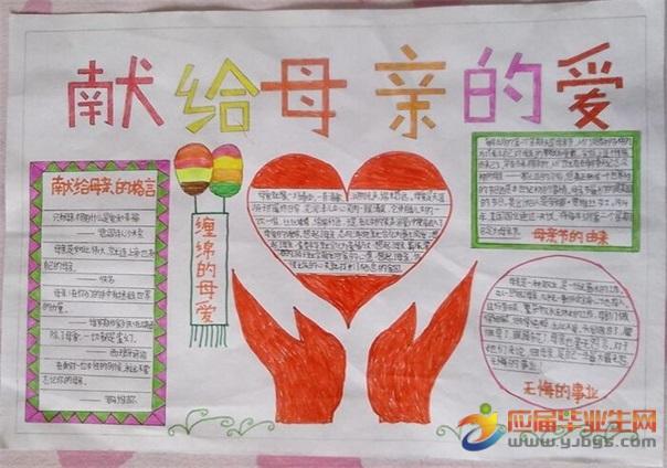 母亲节手抄报图片大全简单