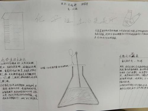 阳东一中化学手抄报作品展 高一 13 班