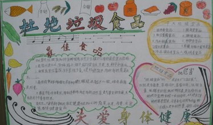 塑料垃圾的危害手抄报 垃圾分类手抄报