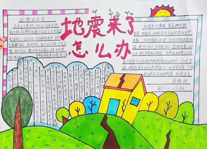 512防灾减灾日手抄报大全防震减灾珍爱生命