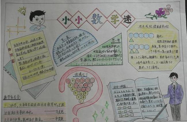 五年级下册数学第一单元手抄报