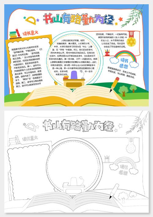关于读书手抄报 关于读书手抄报内容大全