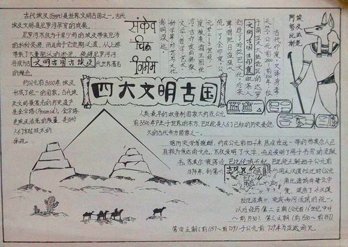 历史的选择手抄报图片大全
