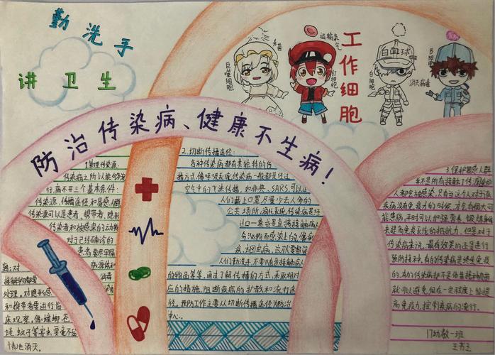 预防传染病 手抄报评比活动