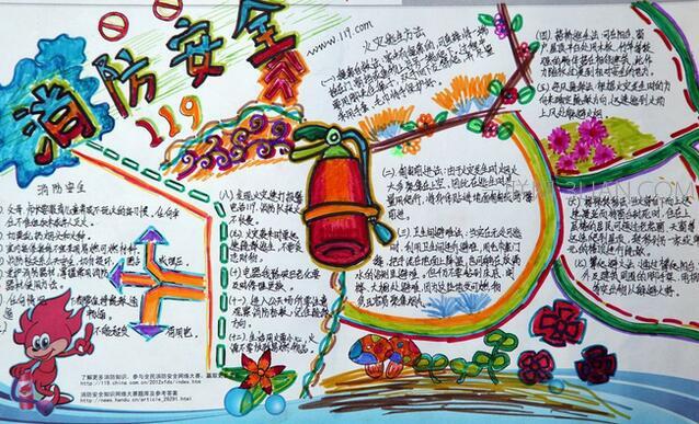 消防知识的手抄报大全 消防知识的手抄报大全