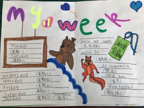 诗意西小 五年级娃娃们精美的英语手抄报 有你的作品吗