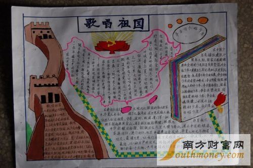 关于2024国庆节手抄报黑板报内容资料图片大全:国庆节的由来和祝福语