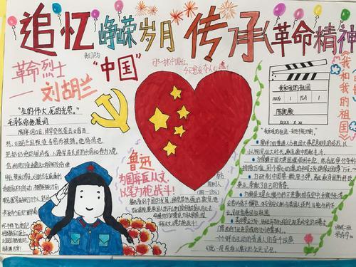 讲红色故事忆峥嵘岁月手抄报红色故事手抄报