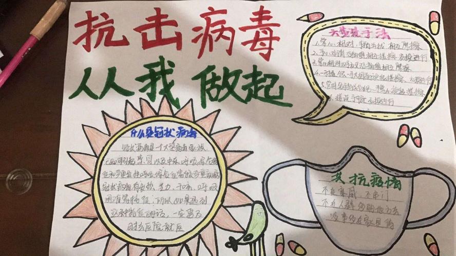 程溪中心官园小学疫情防控宣传手抄报 程溪中心官园小学疫情防控宣传手抄报