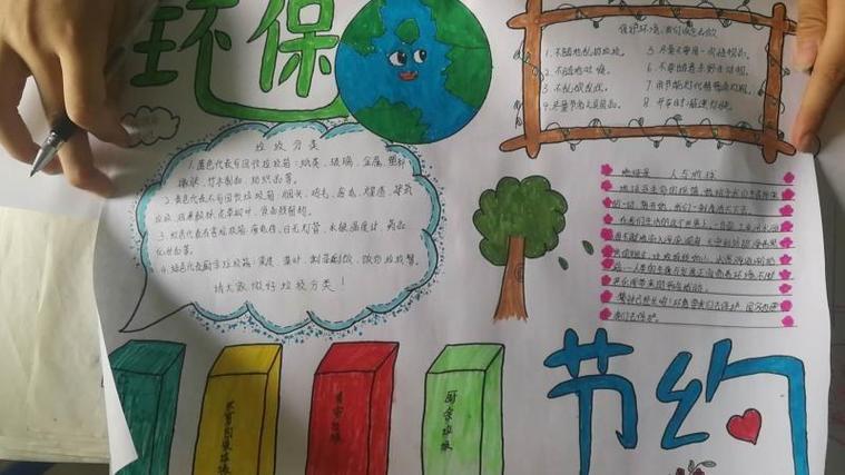 环保我先行小学手抄报 小学环保手抄报-