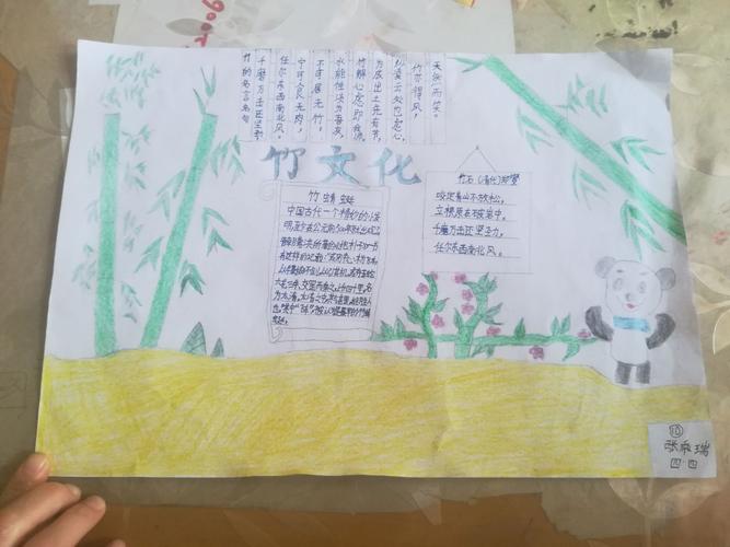 手抄报完成