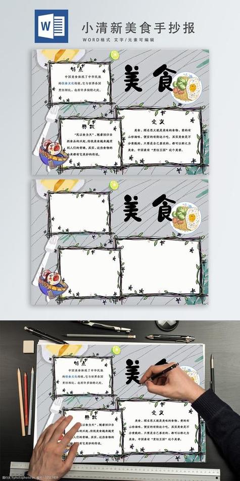 成都美食小报图片大全手抄报环保小报手抄报