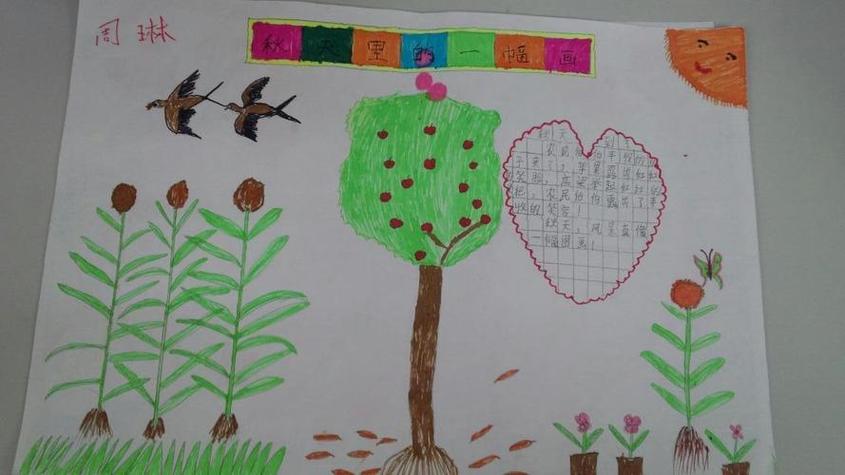 一二三年级学画美术有字手抄报三年级学生手抄报三年级孩子们精心设计