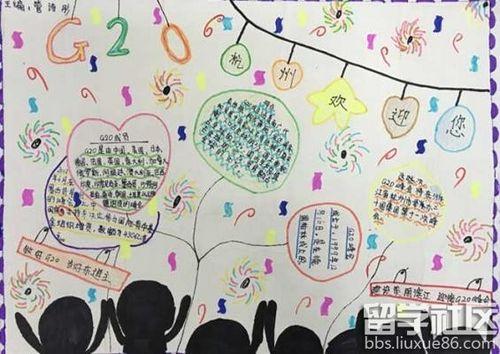 拥抱会展共赢津南简单好看手抄报简单好看的手抄报