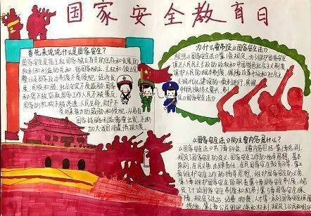 关于维护国家安全主题的手抄报安全主题的手抄报