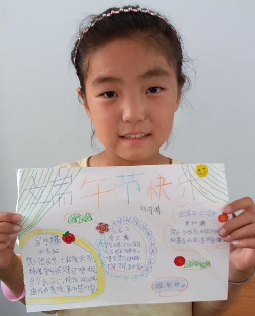 风正小学端午节手抄报比赛