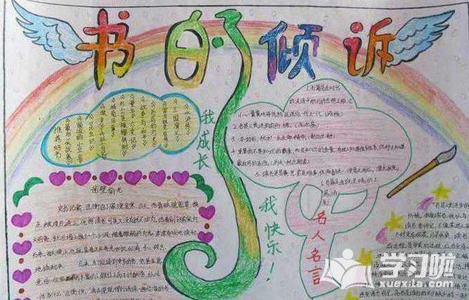 2024年关于读书分享手抄报内容-读高雅书 做高尚人