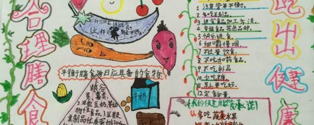 科学猫营养与健康的手抄报中学生营养与健康手抄报2024健康饮食手 科学猫营养与健康的手抄报中学生营养与健康手抄报2024健康饮食手