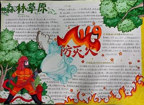 森林防火的手抄报 森林防火的手抄报一等奖