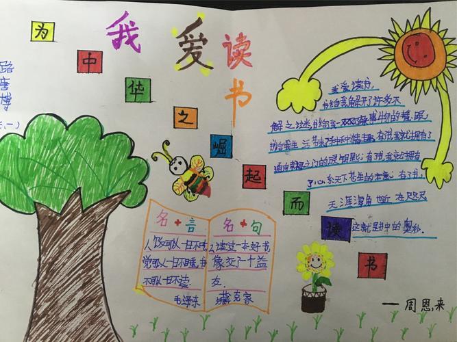 为中华之崛起而读书手抄报为中华之崛起而读书手抄报文字内容