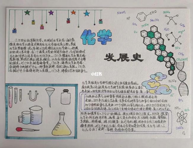 化学发展史手抄报喜欢点心心