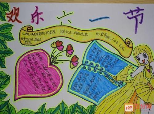 庆六一手抄报关于六一儿童节手抄报大全小学生六一手抄报六一儿童节