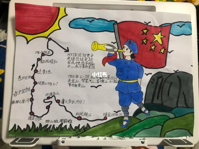 红军长征手抄报