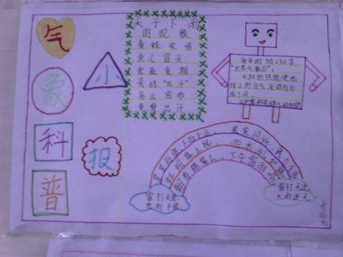 五年级科学第二单元第一课光和影的手抄报五年级科学手抄报