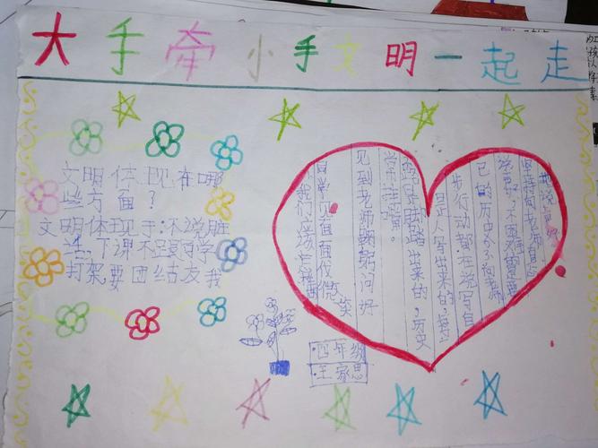 王辛庄小学 大手牵小手 晒晒我家文明事 手抄报展 王辛庄小学 大手牵小手 晒晒我家文明事 手抄报展