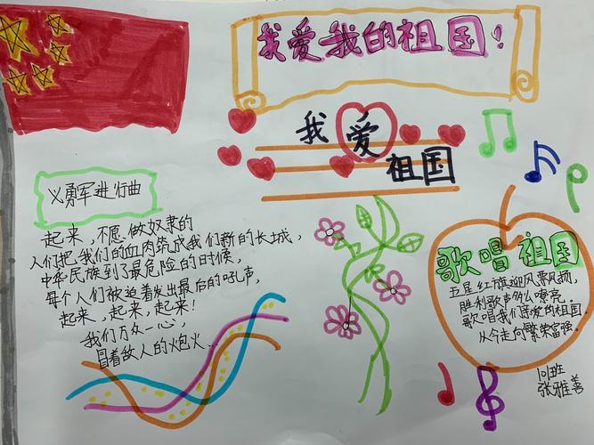 启发心智爱国名言展示会手抄报爱国名言手抄报