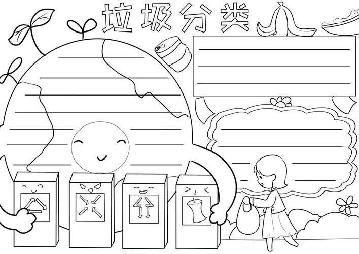 垃圾分类手抄报垃圾分类手抄报内容怎么写