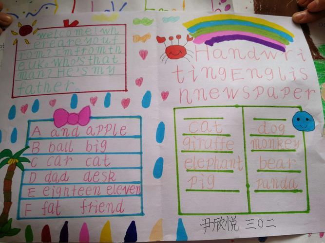 名词所有格冠词的英语手抄报新年的英语手抄报