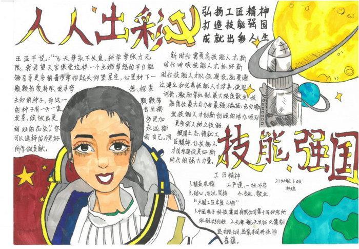 人人出彩技能强国内容手抄报安全内容手抄报 人人出彩技能强国内容手抄报安全内容手抄报