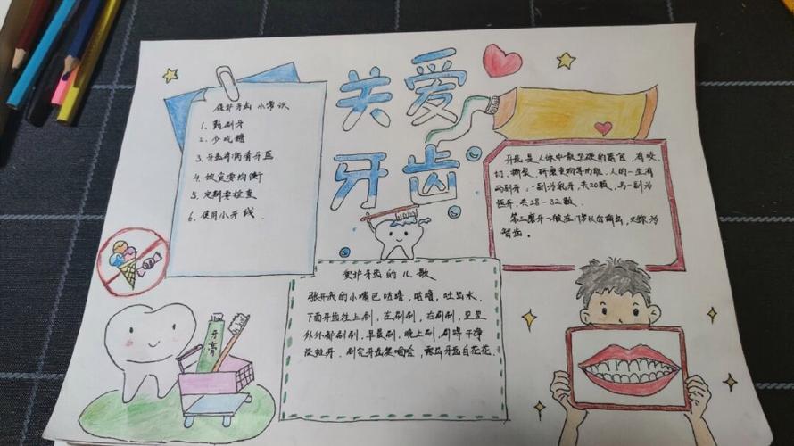 小学生护牙手抄报
