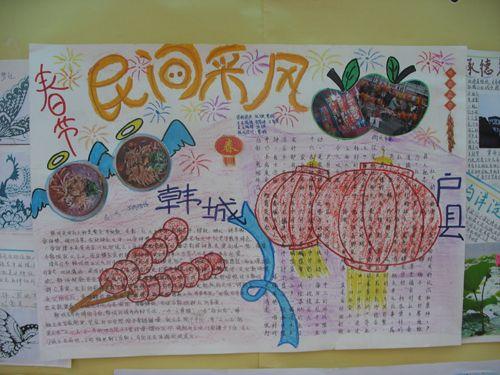 岳阳地理风俗手抄报民族风俗手抄报