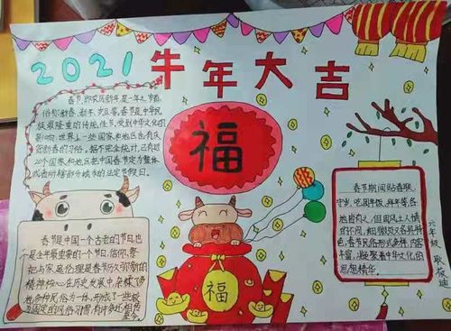 同学们用手抄报的形式 知道了 年 的来历 了解了一些春节习俗
