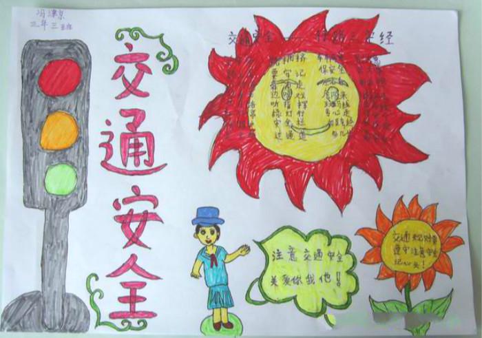 关于交通安全的手抄报