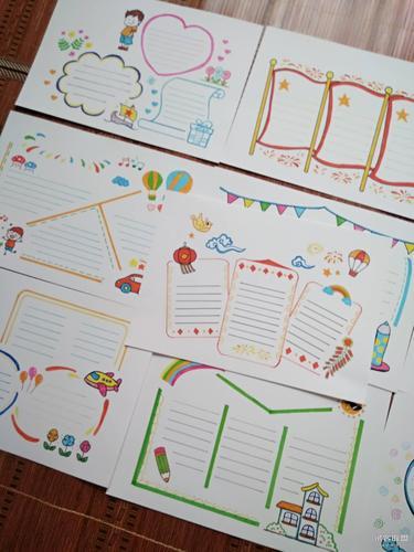 手抄报成品10幅套装-这些年那些年小学二年级数学手抄报怎么画数学手