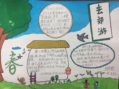 去野餐的时候手抄报 手抄报图片大全集-