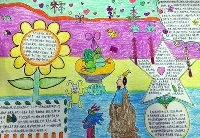 黑布林赤诚之心手抄报