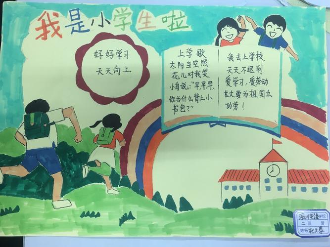 我是一位小学生手抄报 小学生手抄报