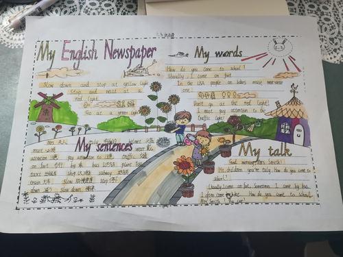 myhobby英语手抄报英语手抄报