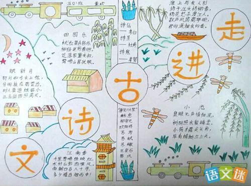 元曲最简单的手抄报 最简单的手抄报-