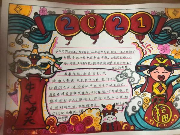 2024新年新气象的手抄报2024手抄报