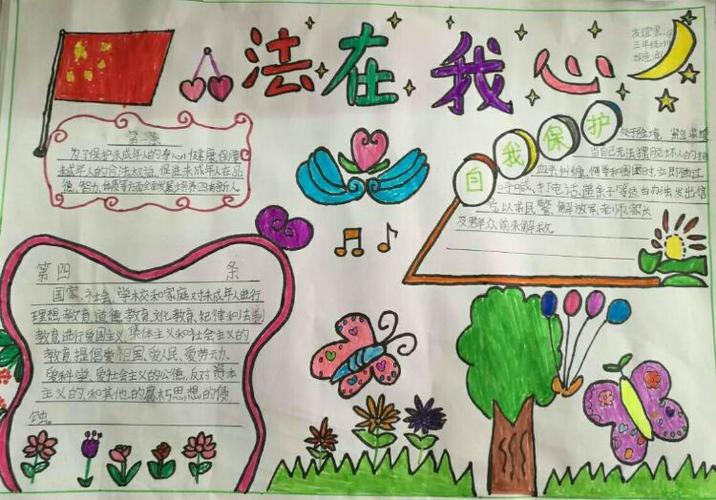友谊里小学 护航青春 与法同行 手抄报比赛获奖作品集锦 友谊里小学 护航青春 与法同行 手抄报比赛获奖作品集锦