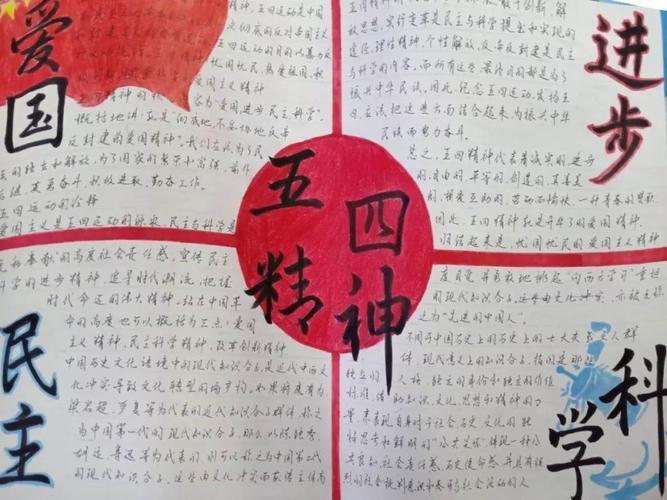 红色年华书香润泽最简单的手抄报最简单的手抄报