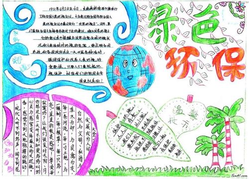 环保手抄报版面设计图8 环保手抄报版面设计图8
